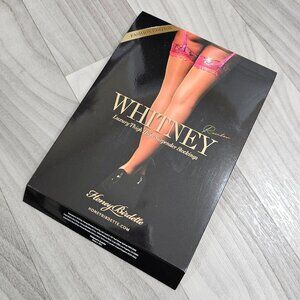 Honey Birdette Whitney Rainbow Stockings Luxury Hosiery Size S